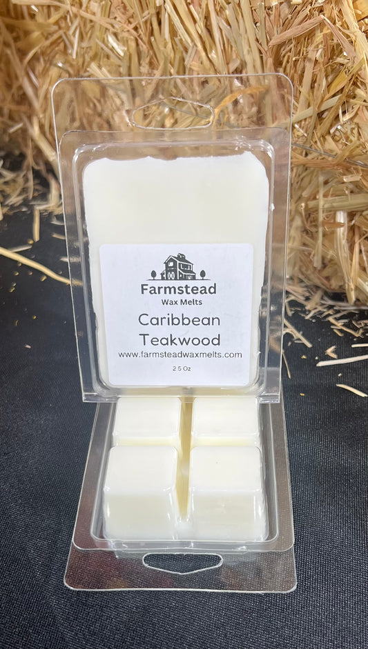 Caribbean Teakwood 2.5 Oz Wax Melts