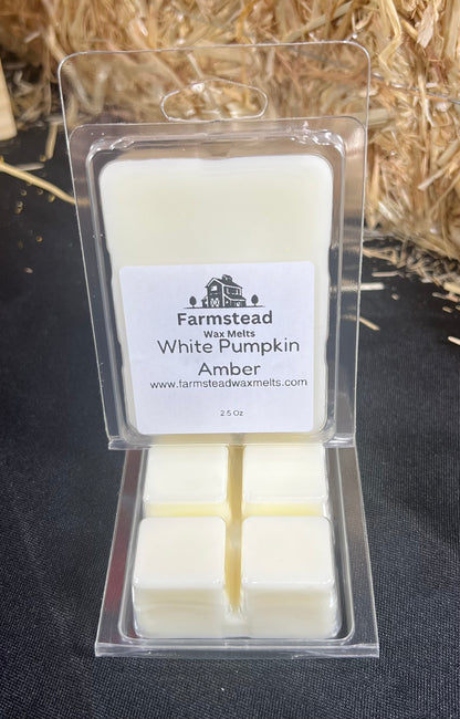 White Pumpkin Amber 2.5 oz Wax Melts