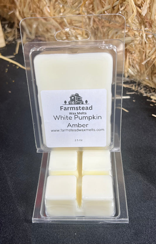 White Pumpkin Amber 2.5 oz Wax Melts